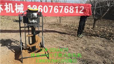 手推式挖樹(shù)坑機(jī) 225cc大排量汽油機(jī)動(dòng)力 種植 立桿