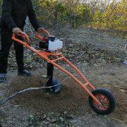 手推獨(dú)輪植樹(shù)挖坑機(jī)使用詳情