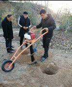 植樹(shù)鉆坑機(jī)口徑與挖深需求