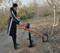 手提種樹機挖坑直徑有講究