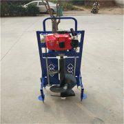 手推種樹挖坑機擁抱機械化栽樹