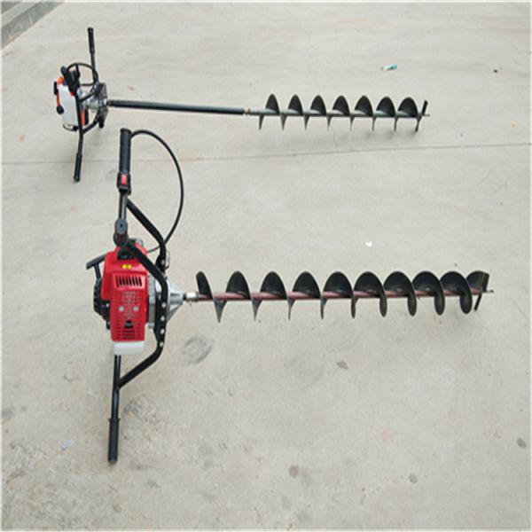 水泥路下打洞鉆孔機(jī)穿管通順