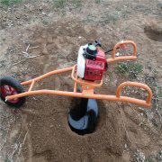 單輪挖樹坑機對比雙輪打樹坑機