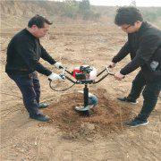 小型機(jī)械化挖坑機(jī)植樹果然不一樣